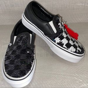 Vans Girls Slip On Flipping Sequins